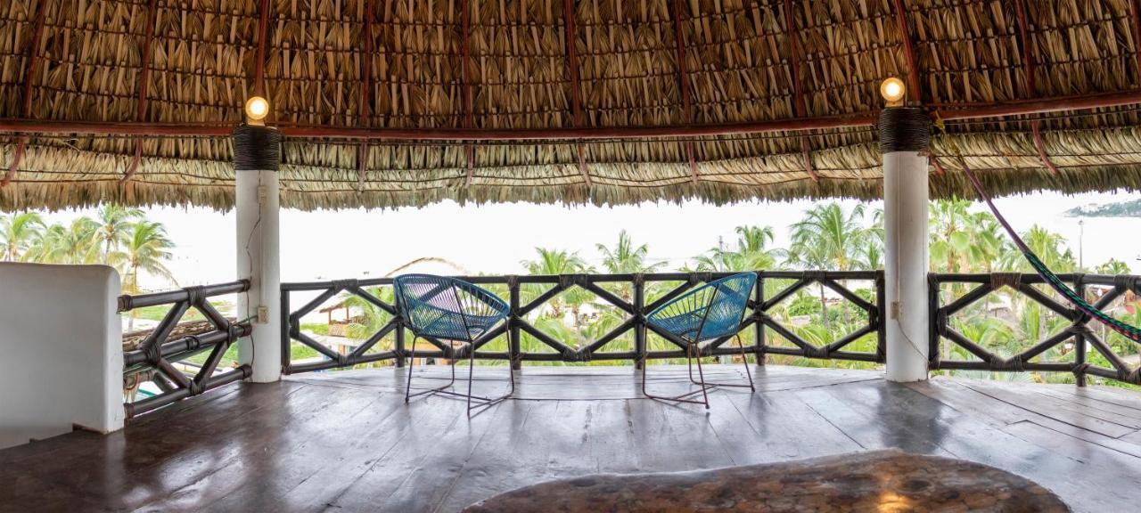 Hotel Bungalows Acuario Puerto Escondido  Buitenkant foto