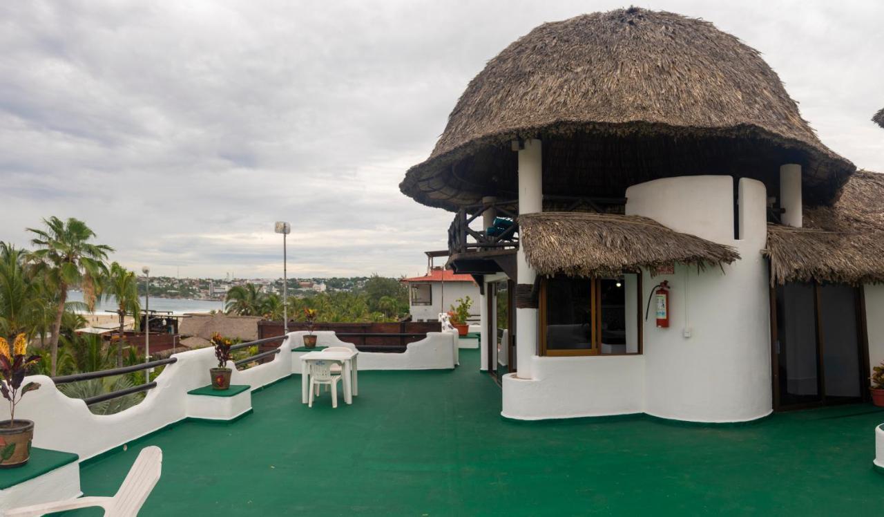 Hotel Bungalows Acuario Puerto Escondido  Buitenkant foto