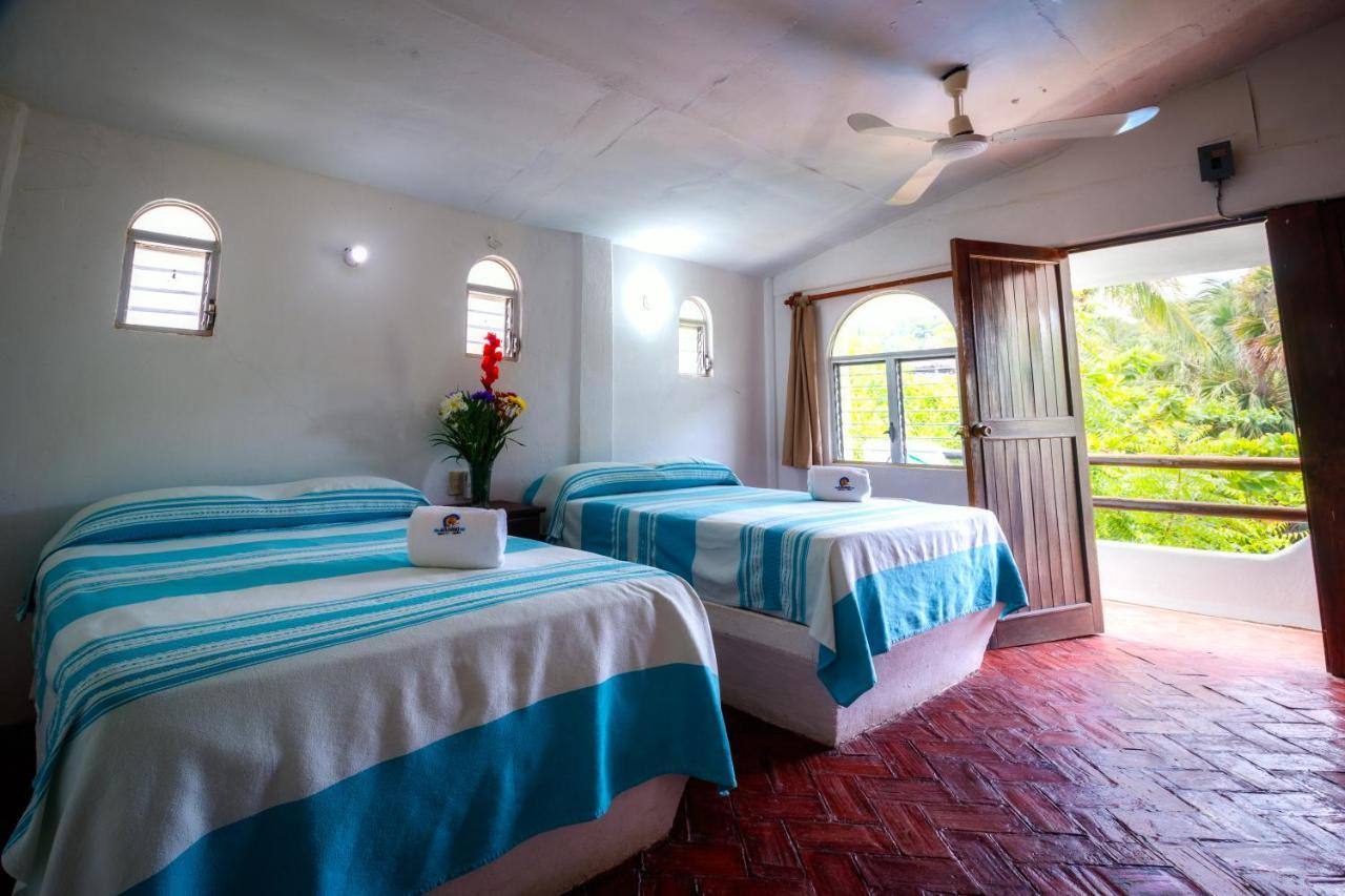 Hotel Bungalows Acuario Puerto Escondido  Buitenkant foto