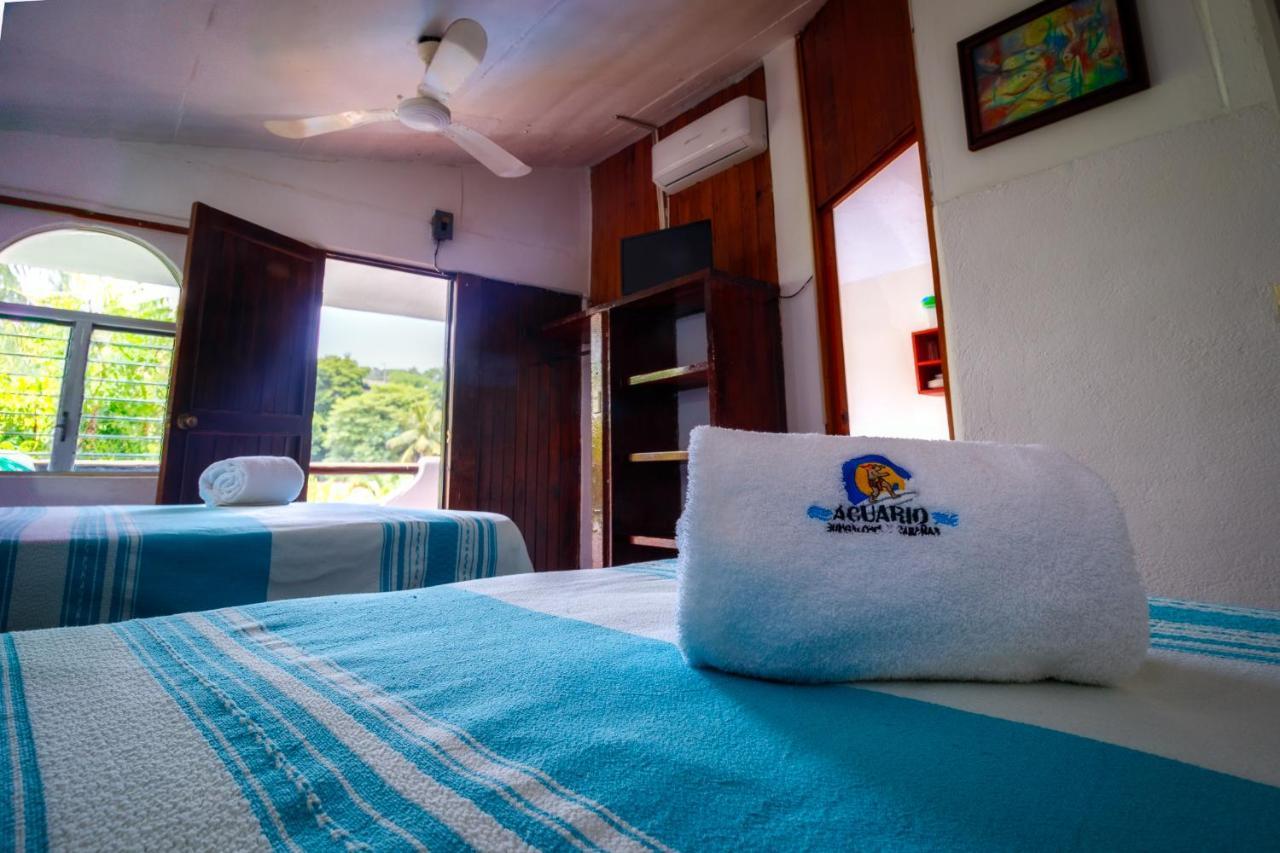 Hotel Bungalows Acuario Puerto Escondido  Buitenkant foto